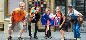 Cast members of Avenue Q School Edition - Photo by Laura Marshall