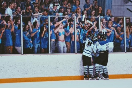 The turnout for hypesquad was better than the ice hockey team could have ever hoped.