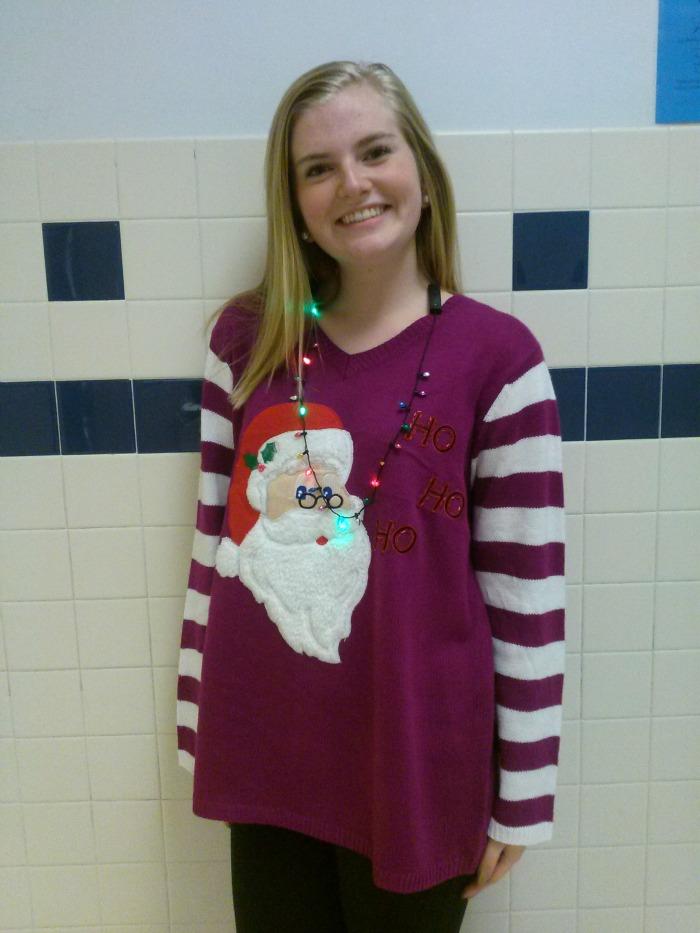 West Potomac Students Go All Out for Ugly Sweater Day