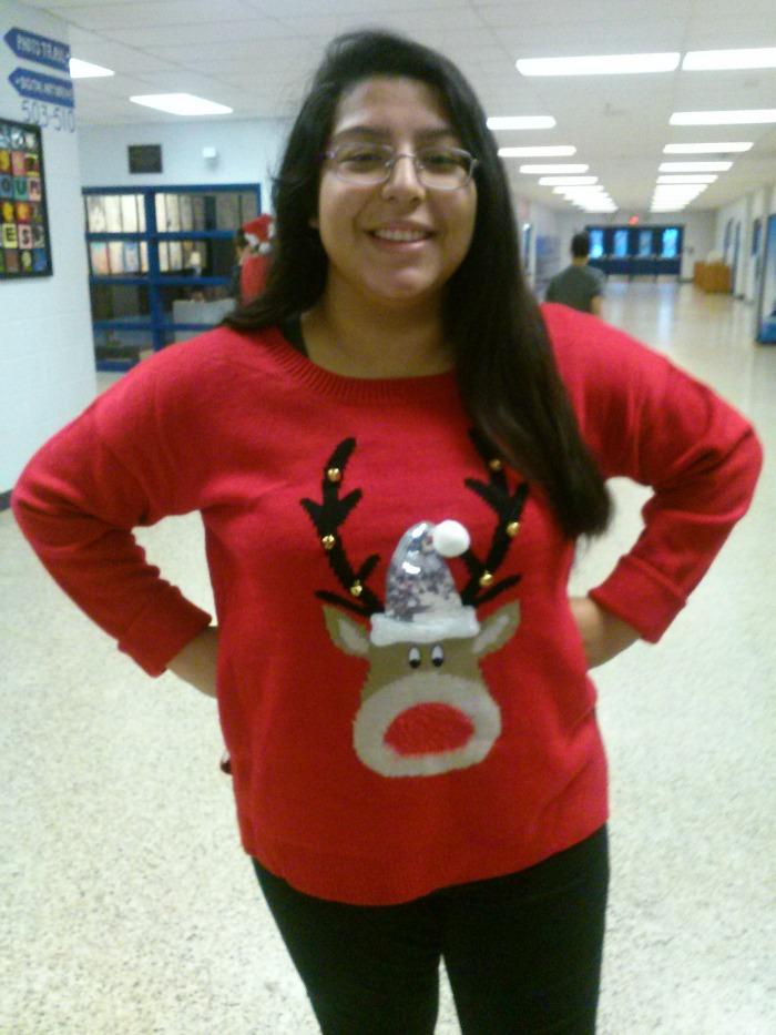 West Potomac Students Go All Out for Ugly Sweater Day