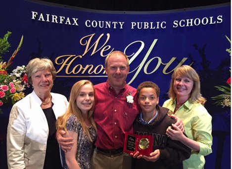 Don Beeby and his family.