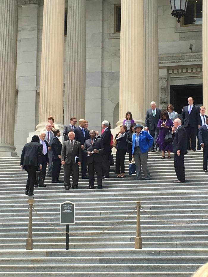 West Potomac Students Support House Democrats' Sit-In on Capitol Hill