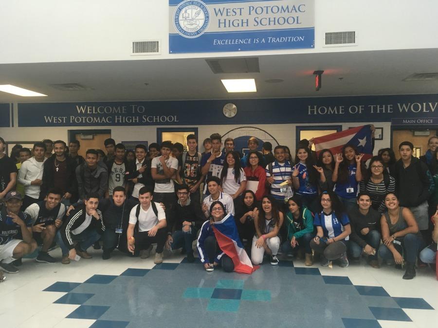 Hispanic Leadership Club Celebrates Heritage Month with School-Wide Parade