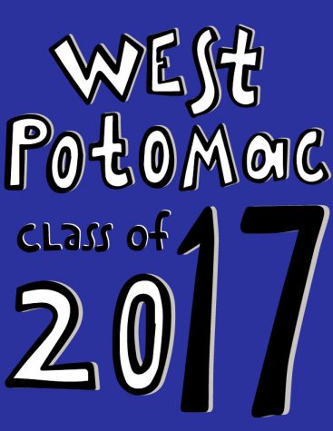 The front of the Class of 2017 senior shirt. Courtesy: Veronica Webb, senior shirt designer