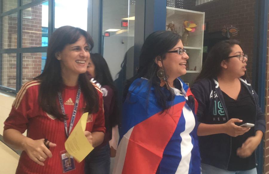 Hispanic Leadership Club Celebrates Heritage Month with School-Wide Parade