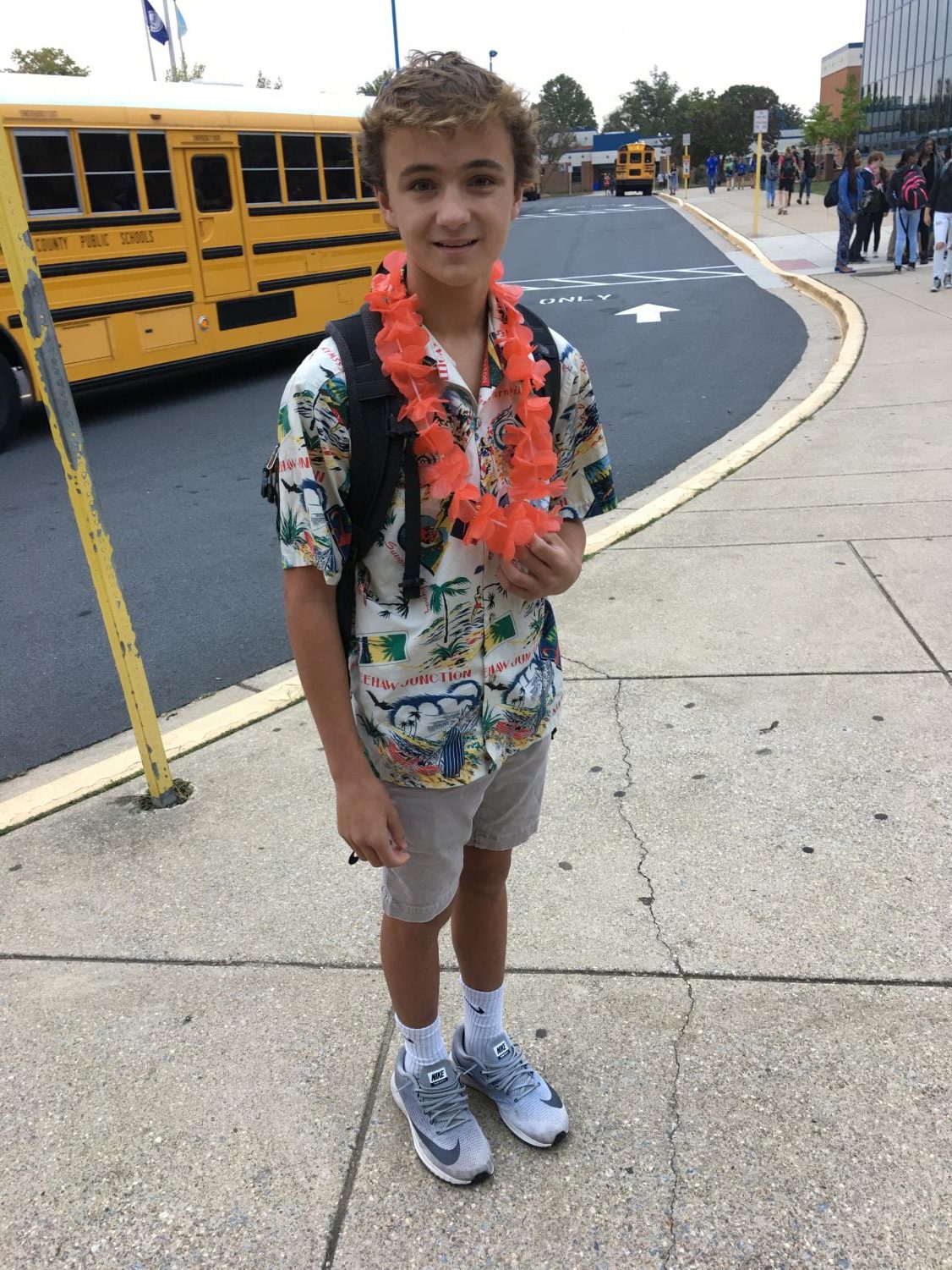 West Potomac Spirit: Pajama Day, Hawaiian Day