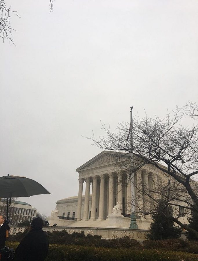 Photo of the Supreme Court building taken by Julia Cunningham