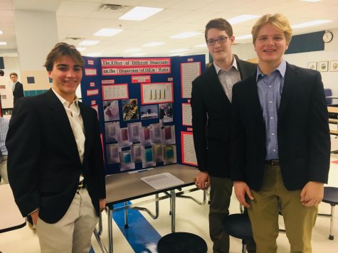 Photo was taken at the West Po Science Fair in January