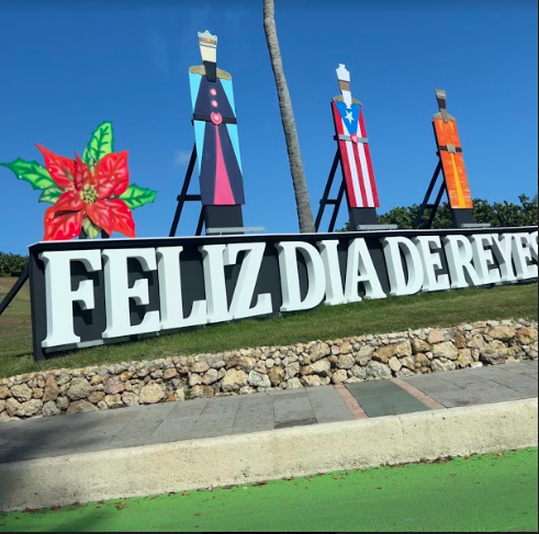 A Tres Reyes decoration in Old San Juan, Puerto Rico;
Photo: Miguel Tsang