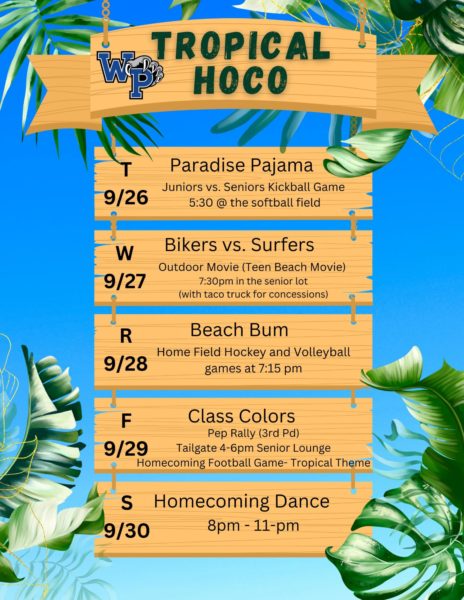 Check this out to see the spirit days for this week!