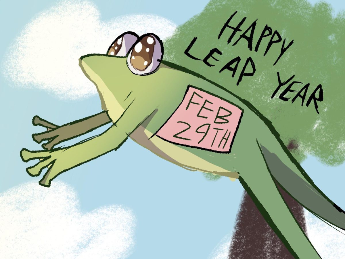 Leap+year+comes+once+every+four+years.+At+least+one+student+at+West+Potomac+has+a+birthday+on+leap+day.