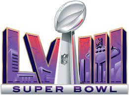 The logo for Super Bowl 58 which ended up being the San Francisco 49ers and the Kansas City Chiefs