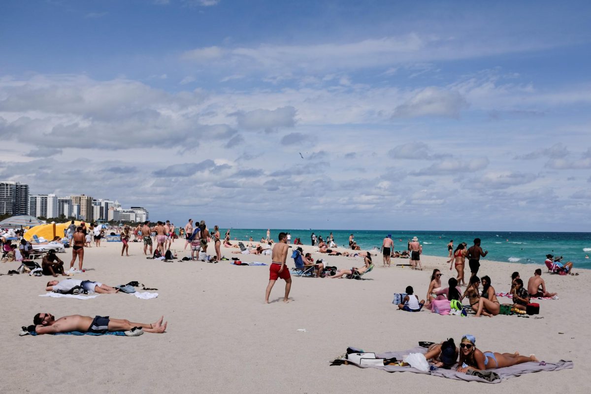 Miami+Beach+officials+would+be+happy+if+revelers+spent+time+sunning+on+the+beach+and+enjoying+the+water.+Photo+of+Miami+Beach+-+REUTERS