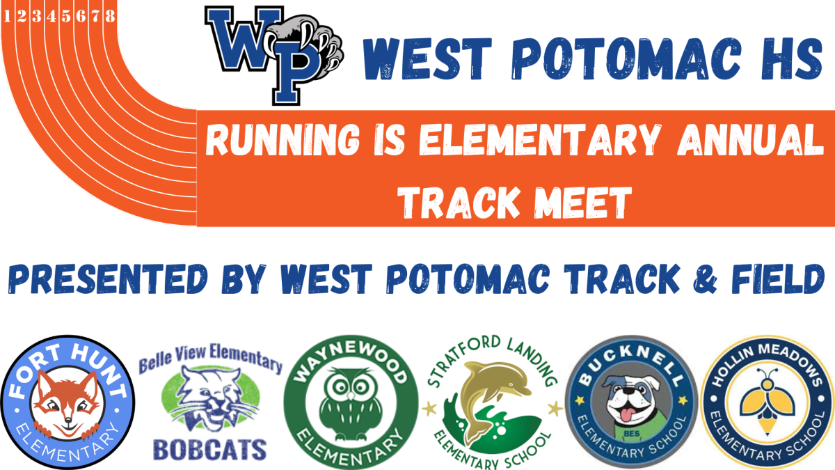 West Potomacs Running is Elementary track meet will take place on May 6th and May 9th