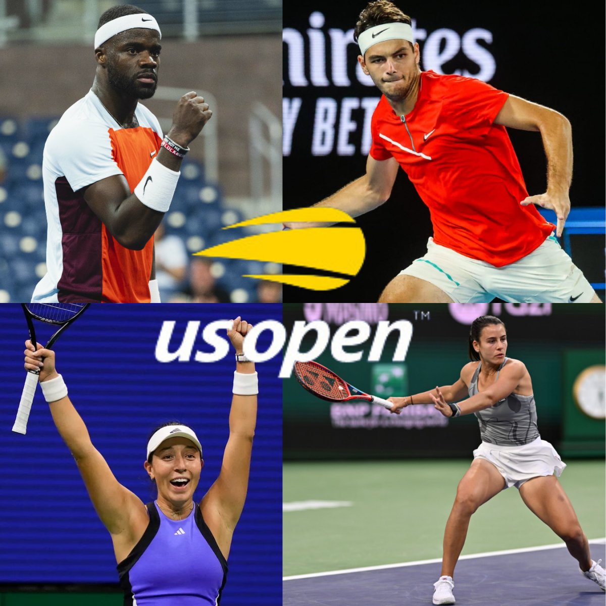 The four American Semi Finalists competing in the 2024 US Open.