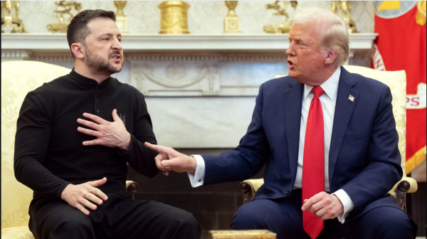 Trump argues with Zelensky in Oval Office meeting