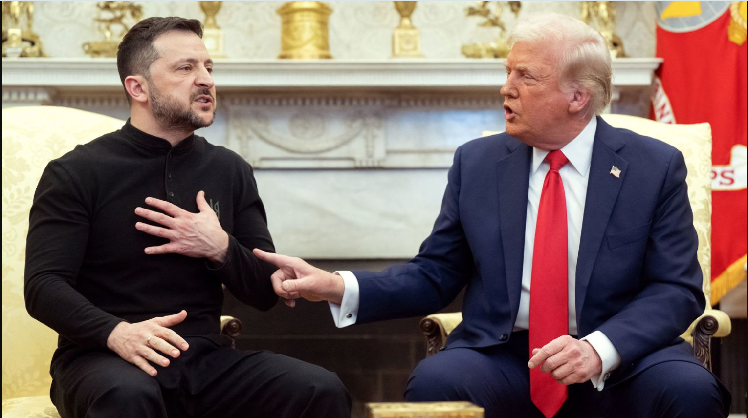 Trump and Vance fight with Zelensky as US makes major Ukraine policy changes