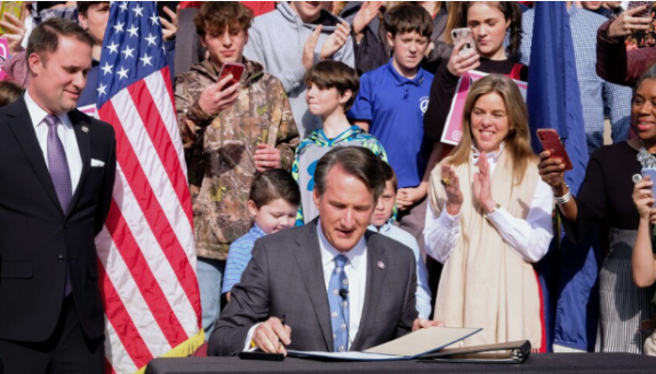 Governor Youngkin signed the new bill into law on Monday.