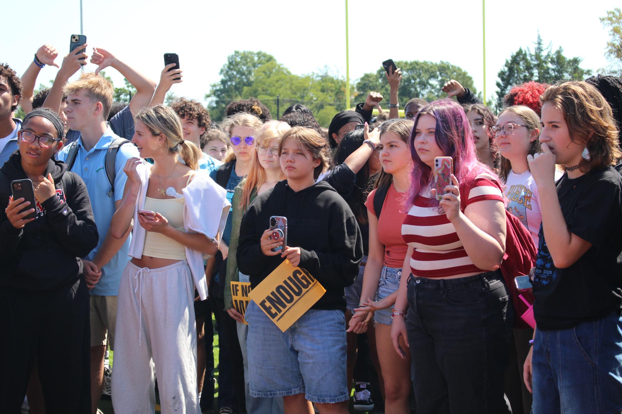 West Po Students Stand Up Against Gun Violence