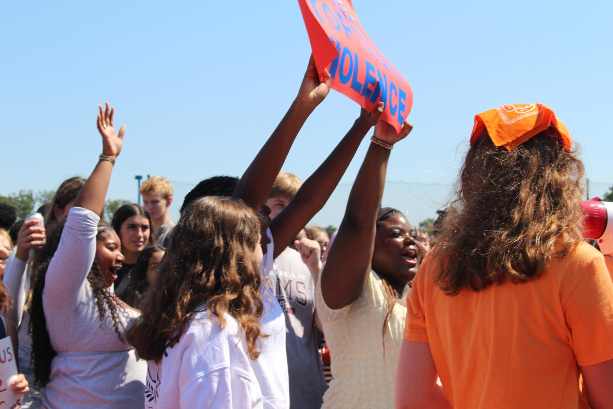 West Po Students Stand Up Against Gun Violence