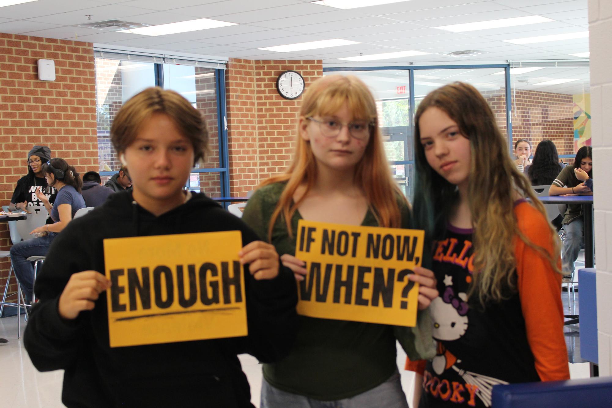 West Po Students Stand Up Against Gun Violence