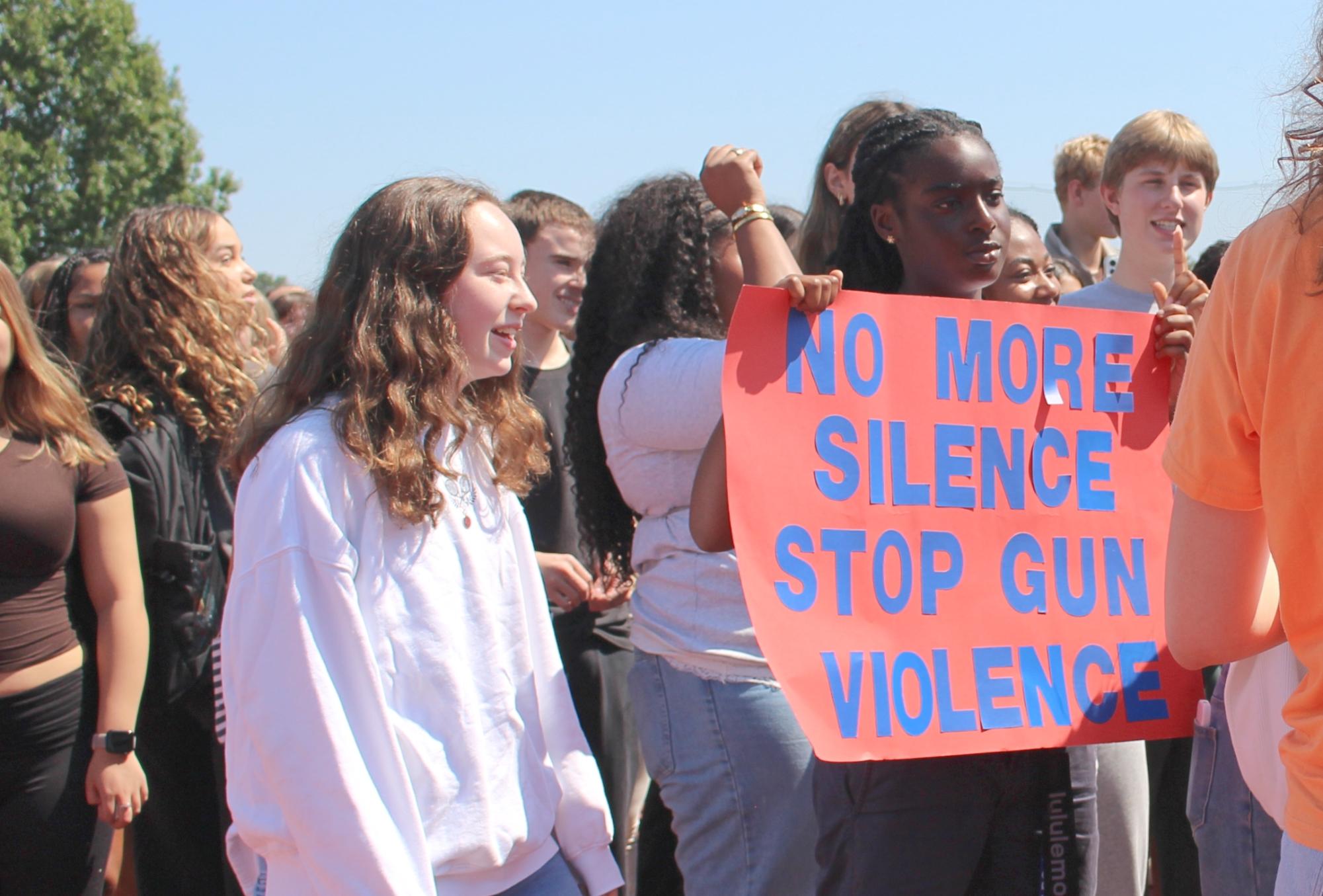 West Po Students Stand Up Against Gun Violence