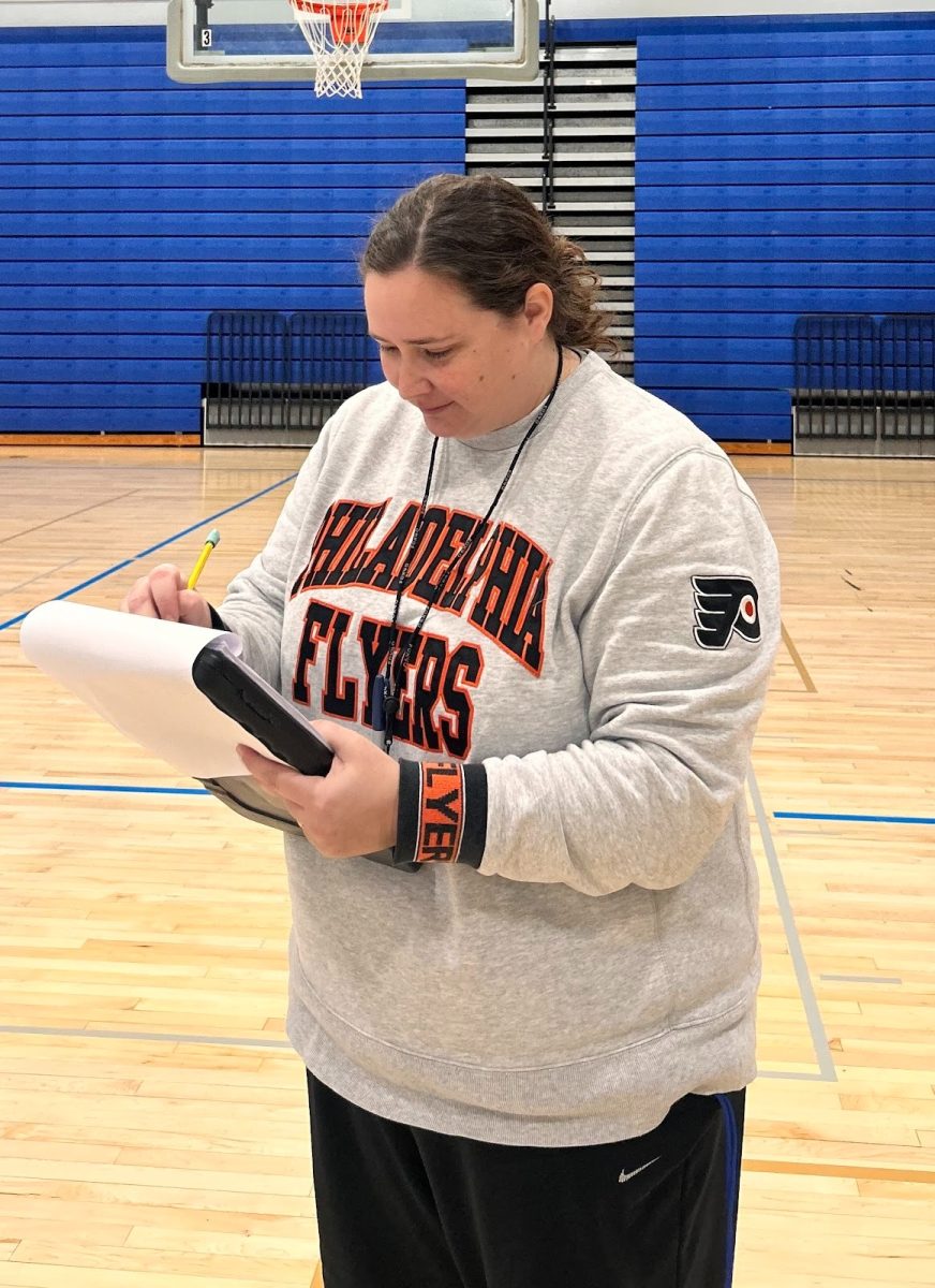Ms. Tryon, has taught physical education at West Po for eight years now. 