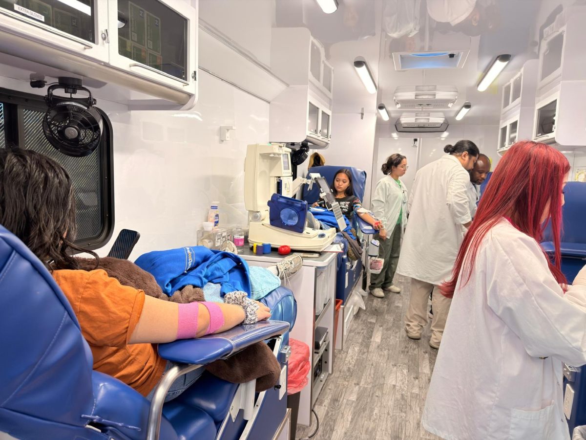 Language and Medicine students engage in blood drive hosted by Inova and West Po Academy. 