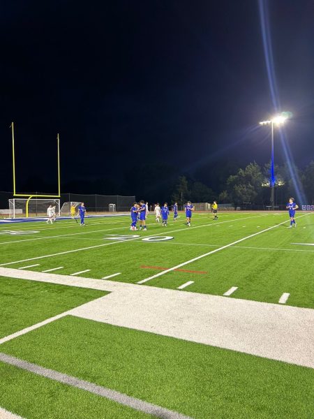 West Po Boys Varsity Soccer Team Faces Justice Tonight at 7pm. 