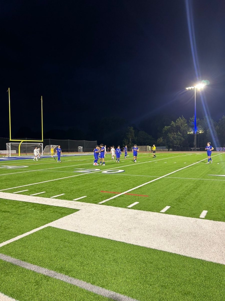 West Po Boys Varsity Soccer Team Faces Justice Tonight at 7pm. 