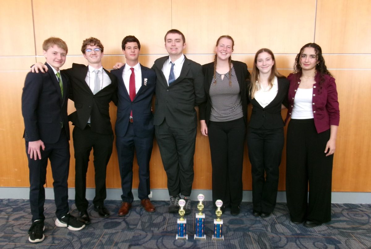 The TSA team that were at states posing for a group photo.
